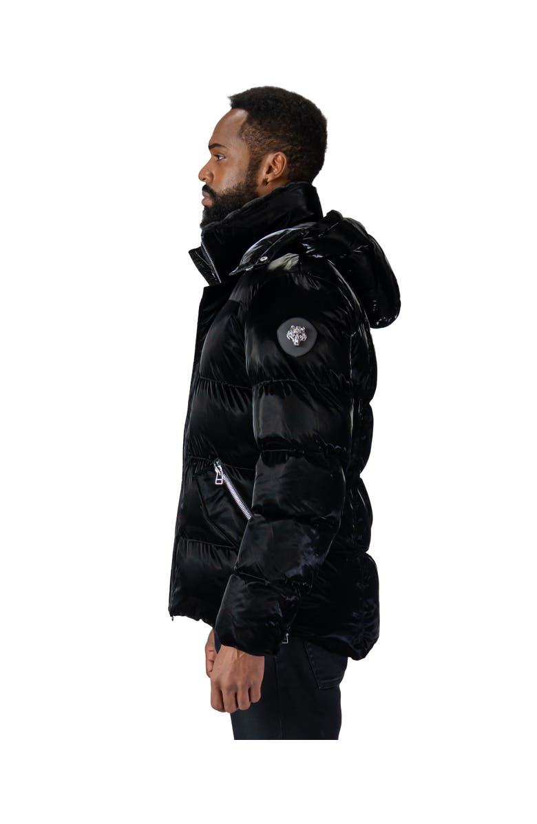 Woodpecker Men's Bumnester 3/4 Length Quilted Coat, Alternate, color, All Wet Black