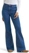 Wrangler Retro Seam High Waist Flare Leg Jeans