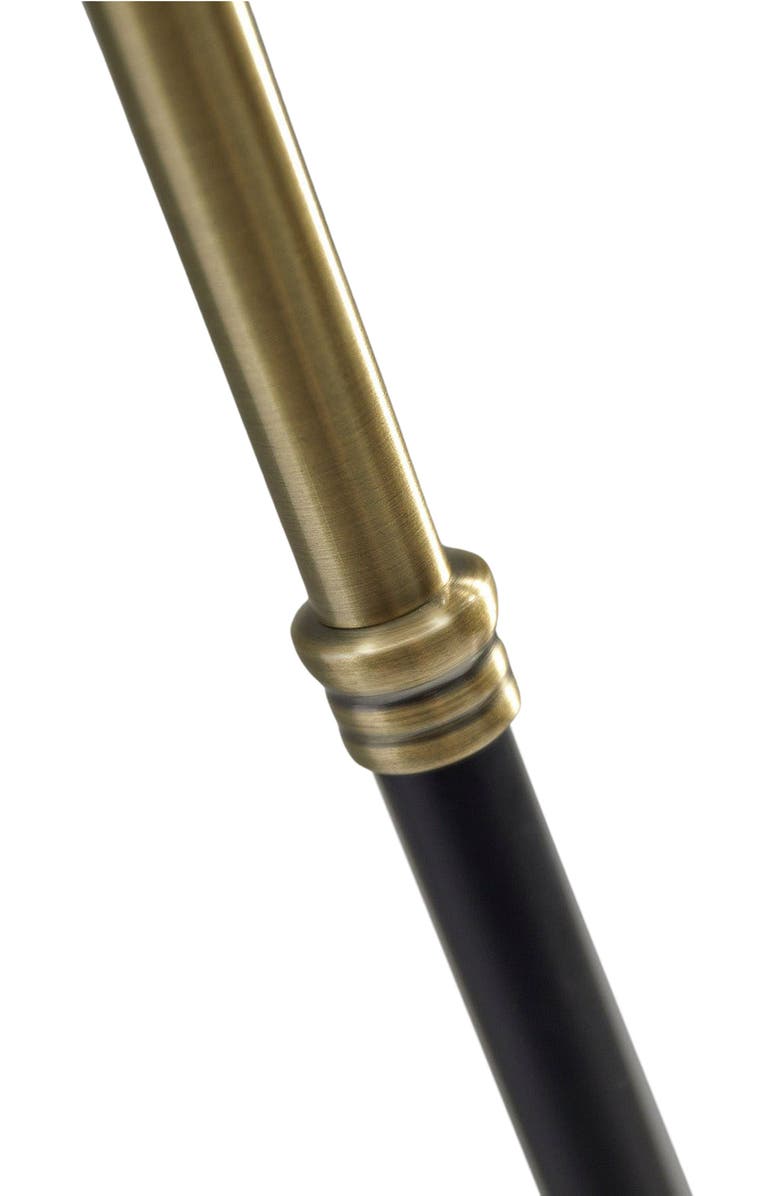 ADESSO LIGHTING Bergen Floor Lamp, Alternate, color, Black / Antique Brass