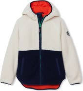 Lands' End Kids Colorblock High Pile Jacket