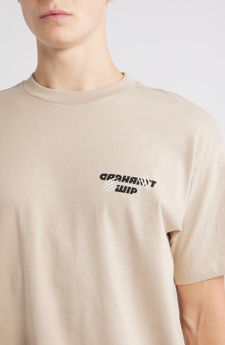 Carhartt Work In Progress Wiptopia Organic Cotton Graphic T-Shirt, Alternate, color, Wall