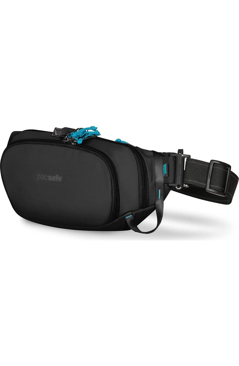 PACSAFE Eco Anti Theft Waist Pack, Alternate, color, Econyl Black