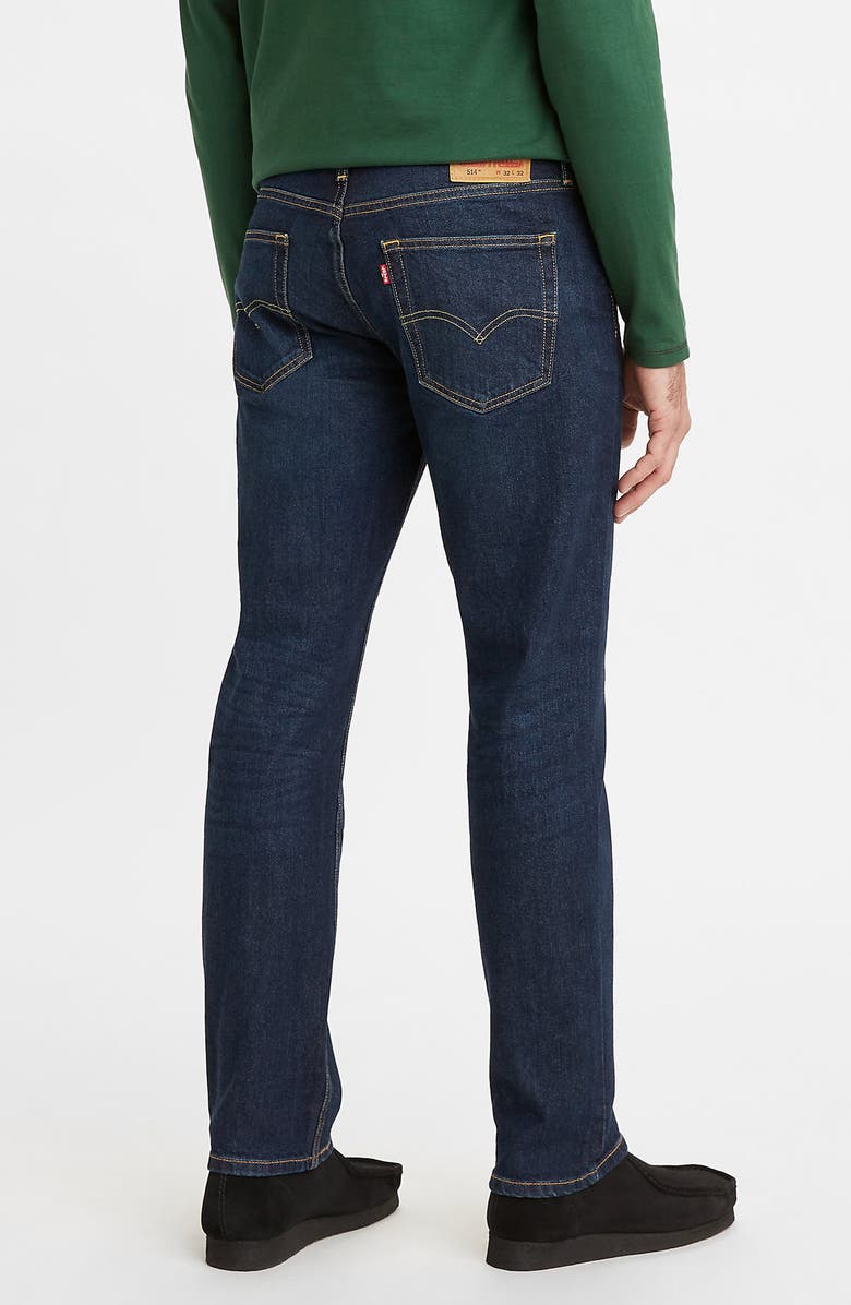 Levi's<sup>®</sup> 514<sup>™</sup> Straight Fit Stretch Jeans, Alternate, color, 