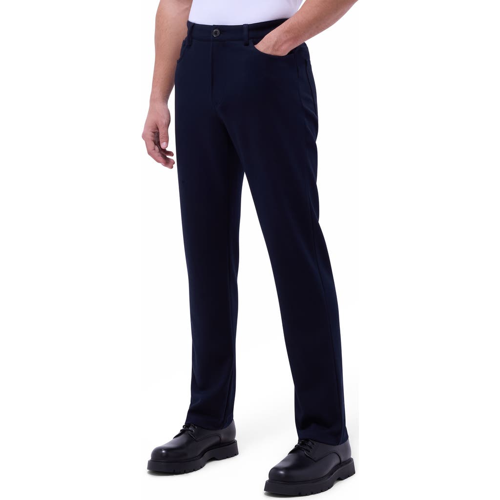 Bugatchi Soft Touch Five Pocket Pants In Navy