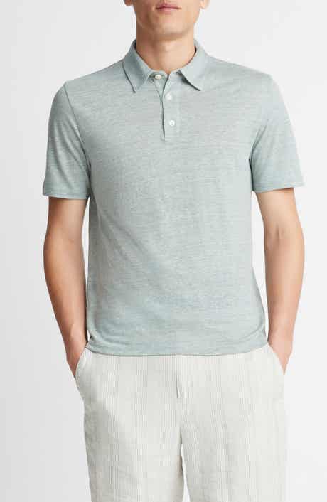 Vince Slub Linen Polo