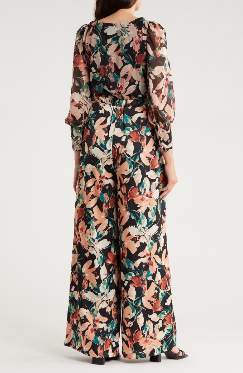 BY DESIGN Parisa Jumpsuit, Alternate, color, Night Bloom