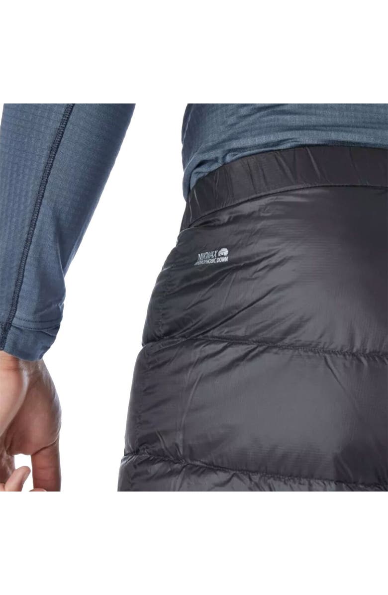 Rab Argon Down Pant - Men's, Alternate, color, Black/Shark