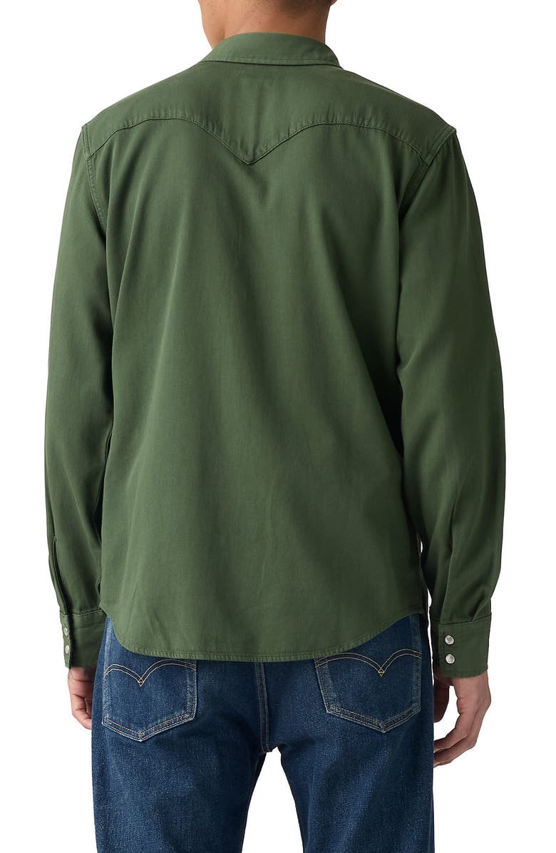 Levi's<sup>®</sup> Classic Western Standard Fit Shirt, Alternate, color, Greenwich