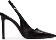 BLACK SUEDE STUDIO Lainey 100 Patent Pump