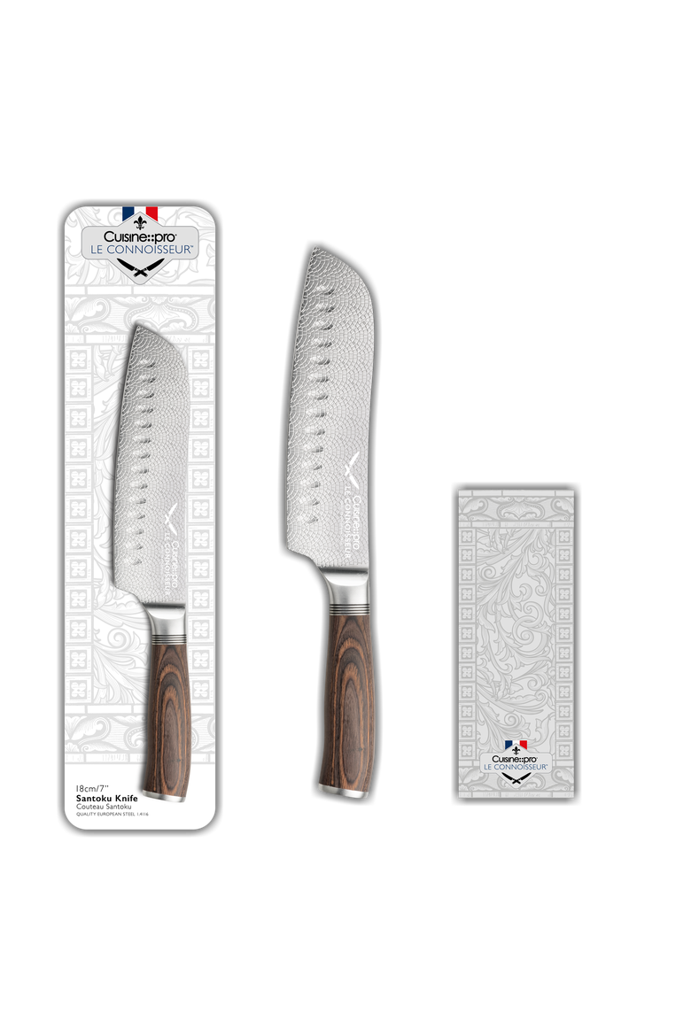 LE CONNOISSEUR™ 7in Santoku, Alternate, color, Silver