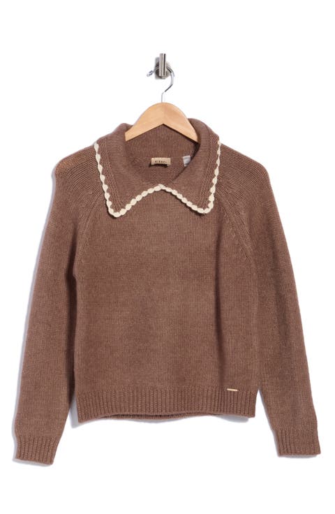 Crochet Tipped Sweater