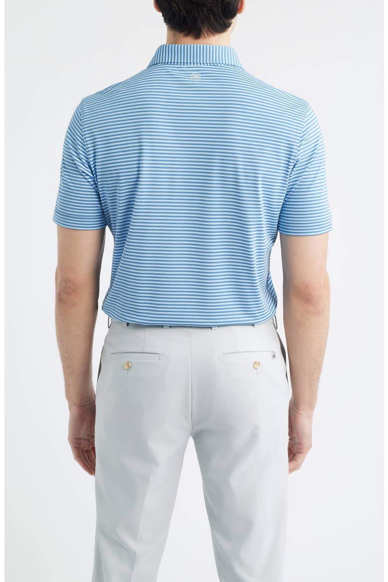 Verse Performance Piqué Golf Polo, Alternate, color, STORM