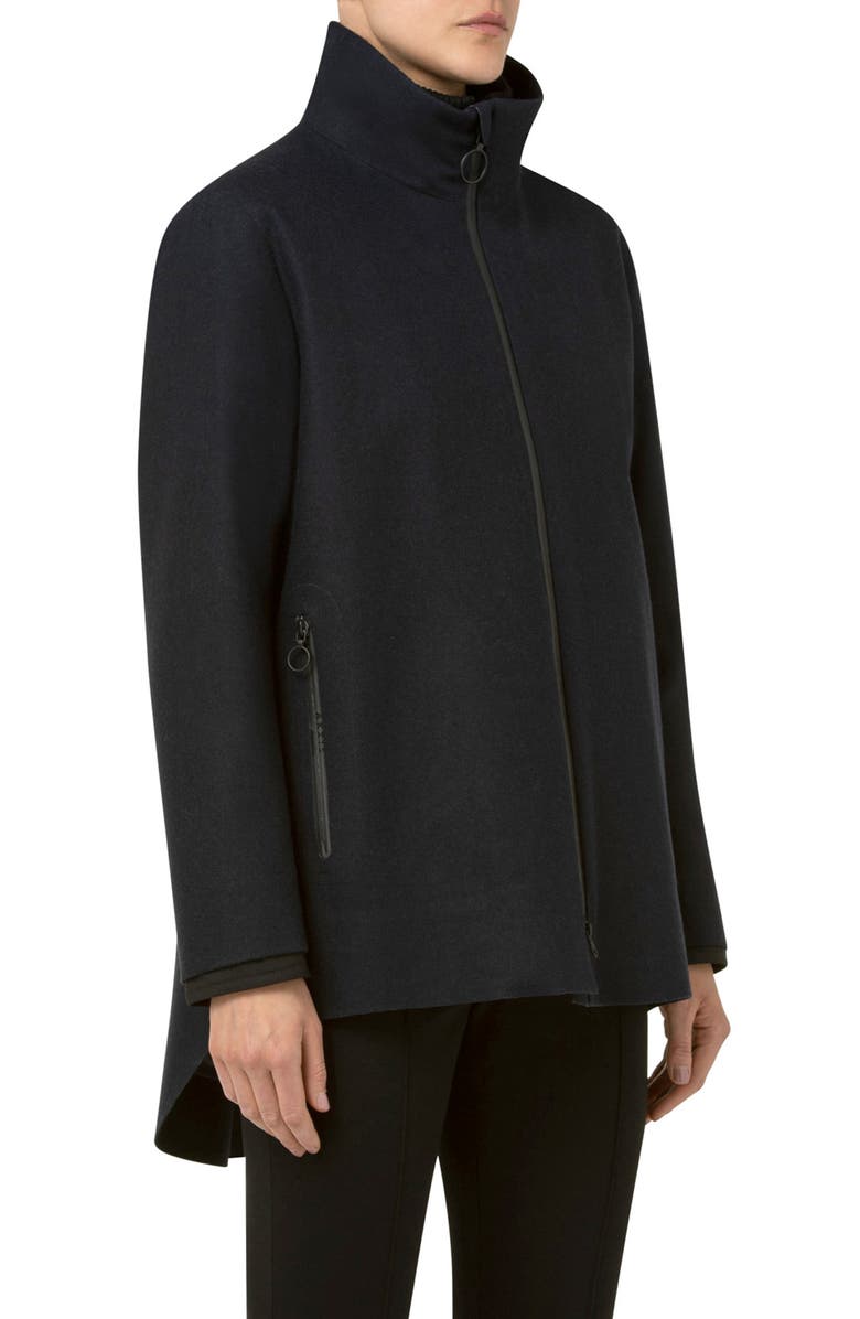 Akris punto Faux Fur Jacket, Alternate, color, 