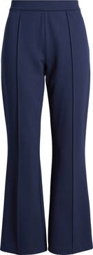 Caslon® Pull-On Stretch Ponte Kick Flare Leg Pants