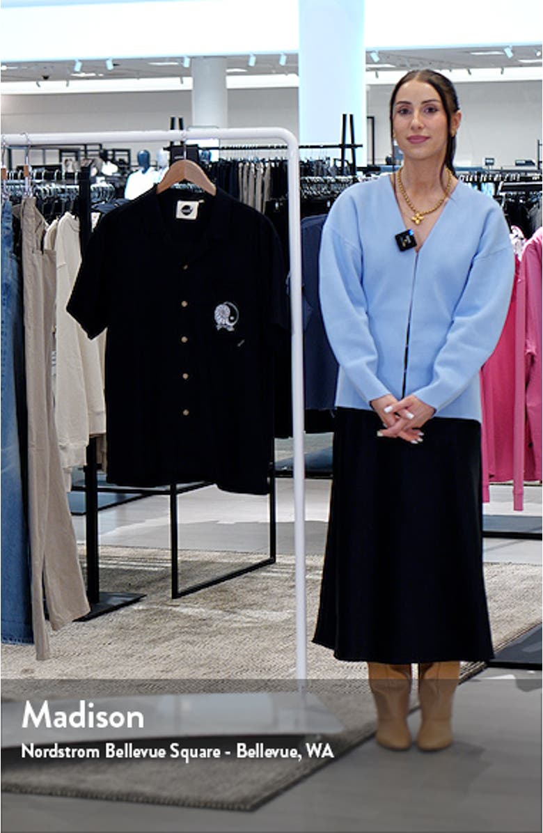 Yin & Yan Short Sleeve Button-Up Camp Shirt, sales video thumbnail