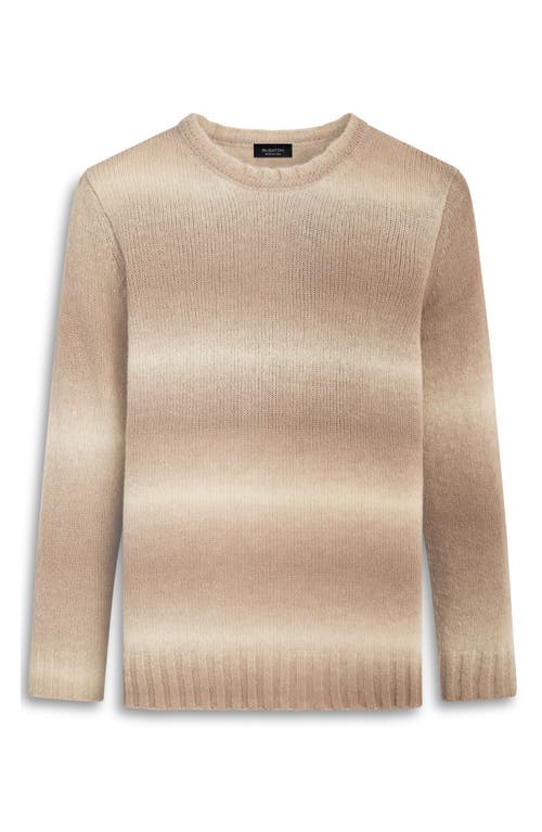 Bugatchi Gradient Stripe Sweater In Brown