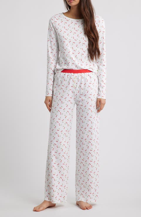 Ellie Cherry Pie Pima Cotton Pajamas