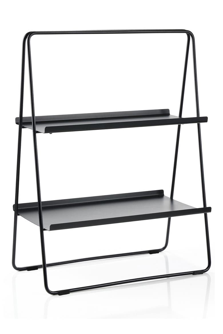 A-Collection Large Organizer Rack, Main, color, BLACK