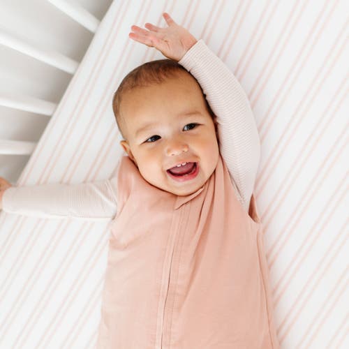 Zzdnu Mini Crib Sheet Baby Fitted Pack N Play In Butterfly & Stripe