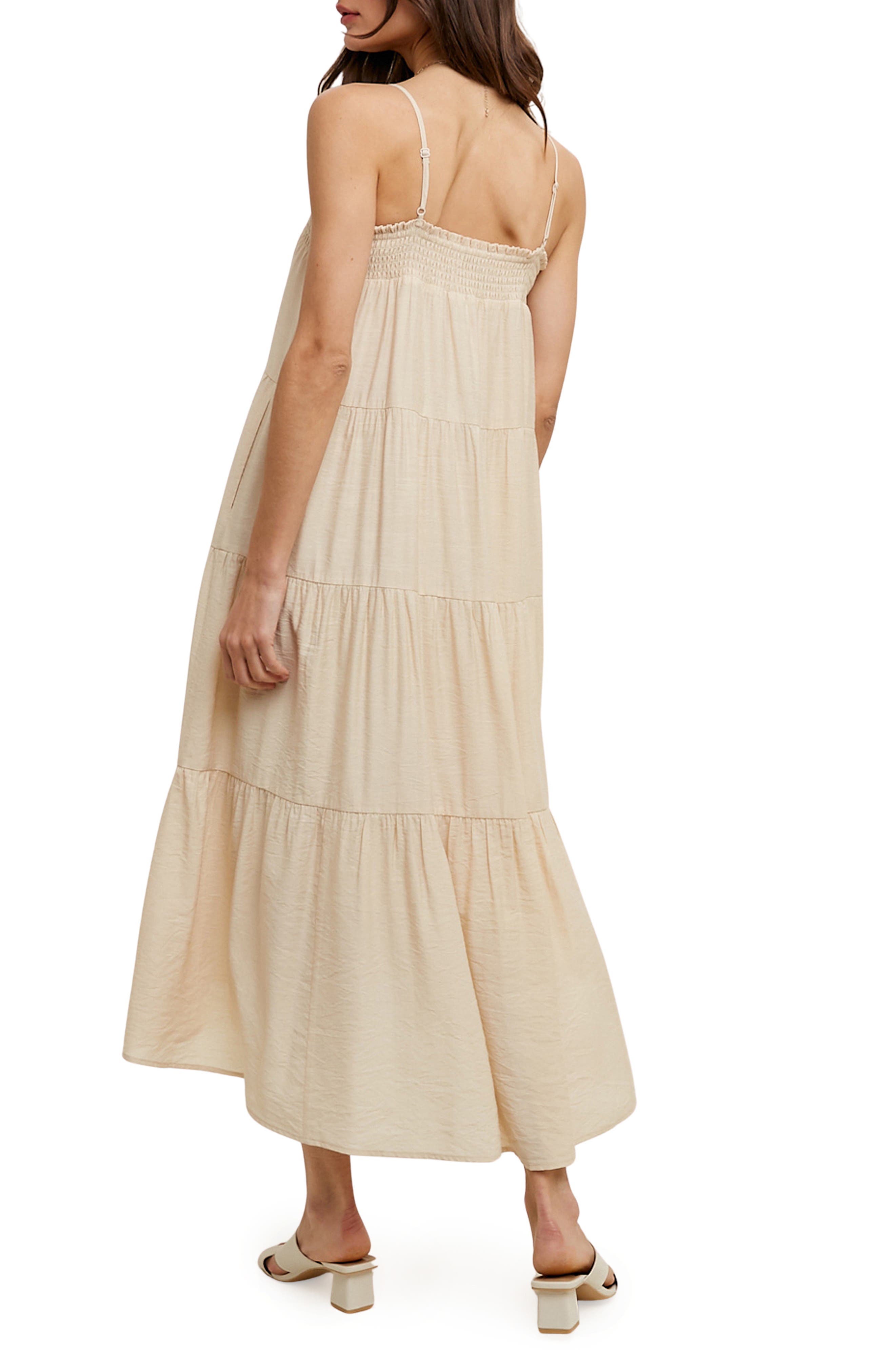 Tiered Midi Dress - image 2