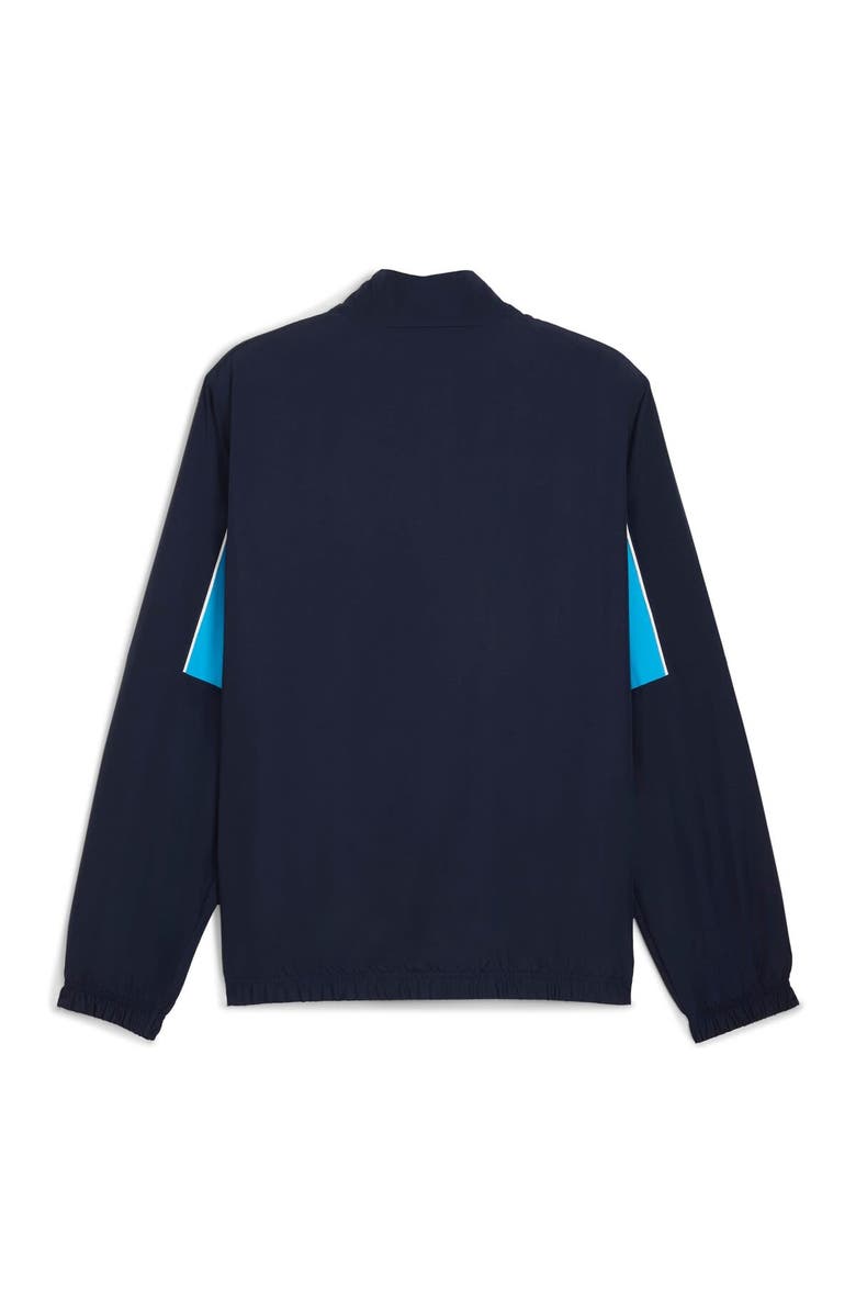 PUMA Men's Puma Navy Manchester City ftblARCHIVE Full-Zip Jacket, Alternate, color, 