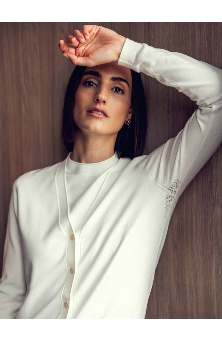 Ministry of Supply Women's Atlas Air Button-Front Cardigan, Alternate, color, 