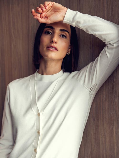 Ministry Of Supply Atlas Air Button-front Cardigan In Bone