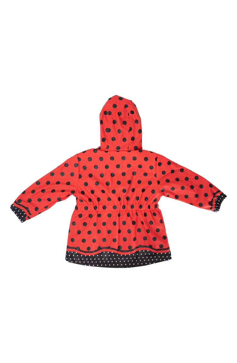 Western Chief Kids' Lucy Ladybug Rain Coat, Alternate, color, Red