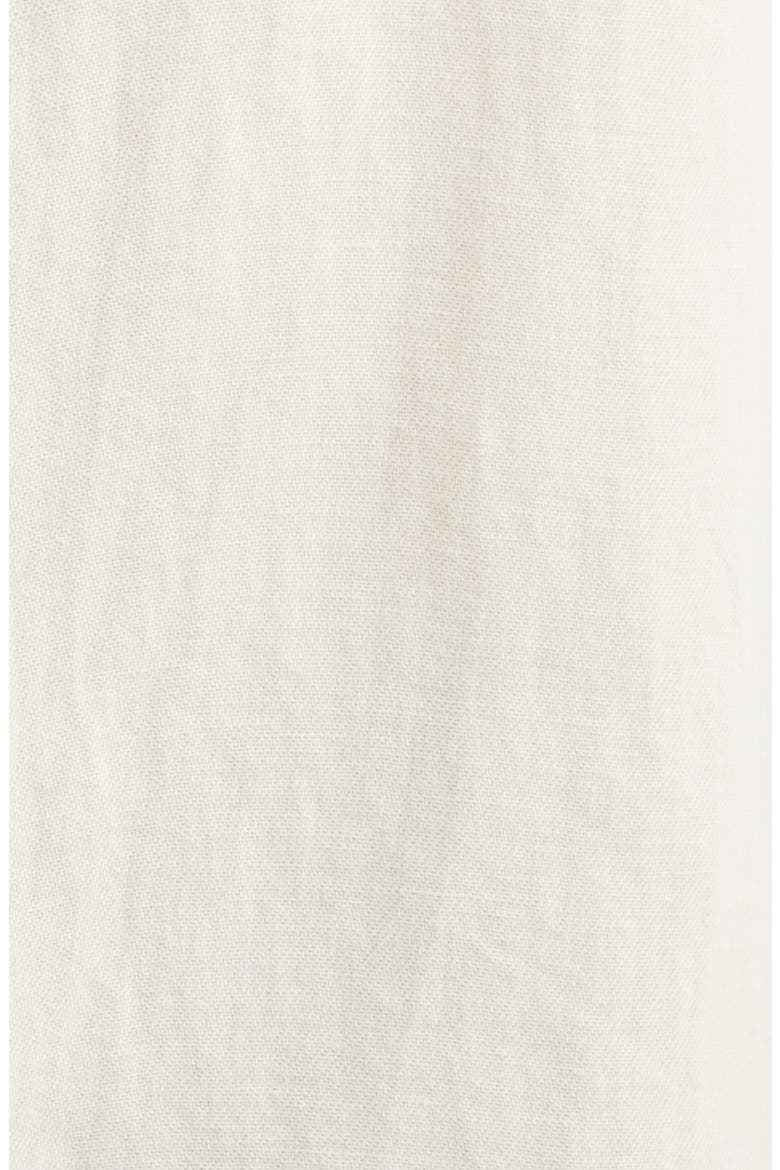 Antique Dyed Linen Blend Short Sleeve Button-Down Shirt, Alternate, color, LIGHT GRAY