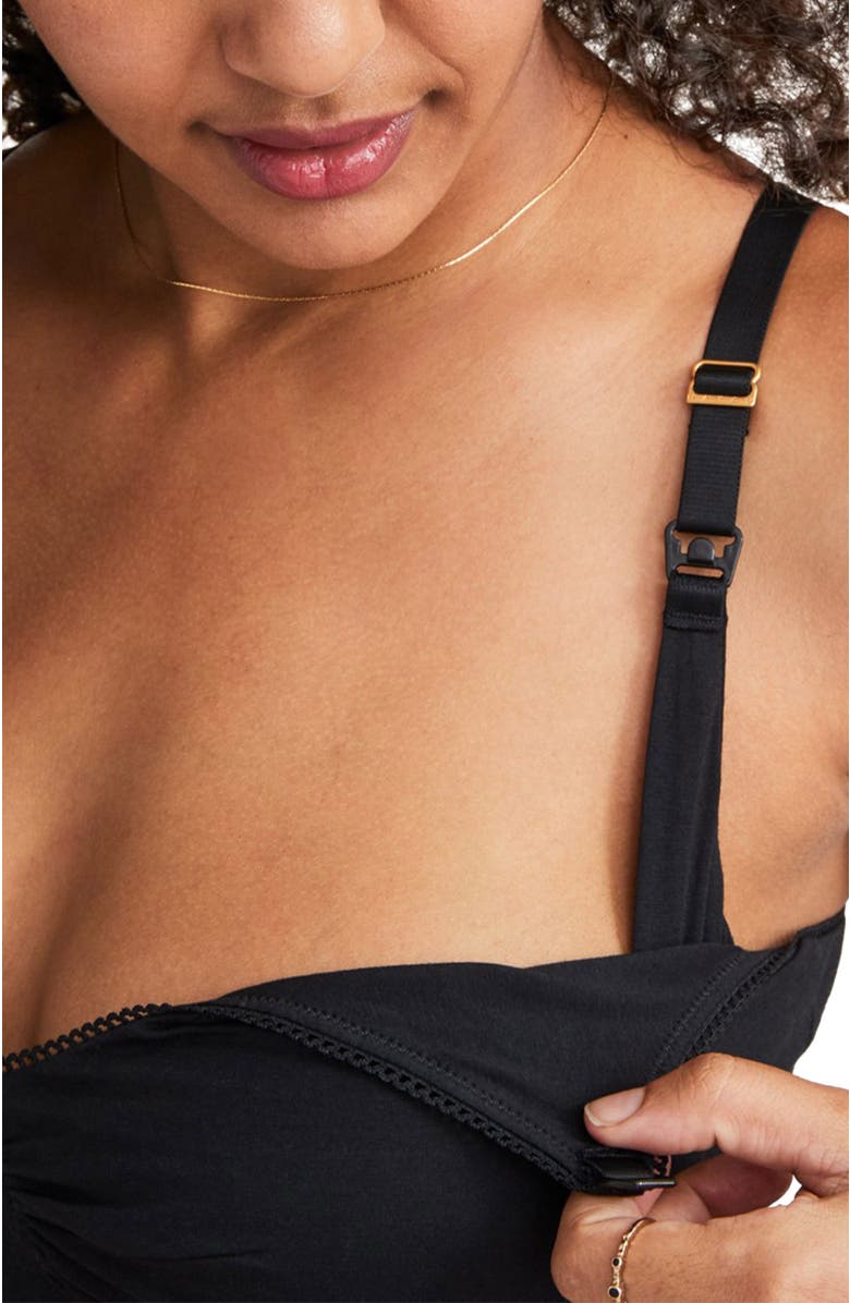 HATCH The Everyday Nursing Bra, Alternate, color, Black