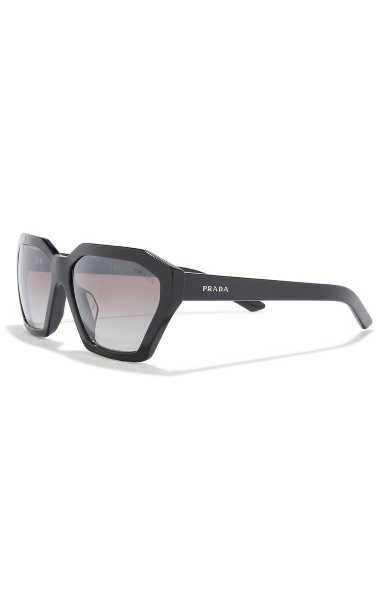 Prada 59mm Geometric Sunglasses, Alternate, color,