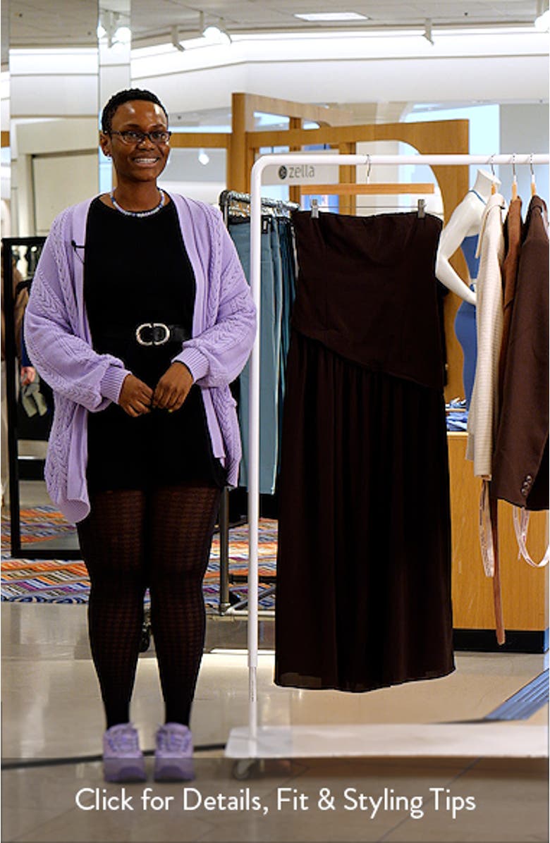 Odella Strapless Maxi Dress, sales video thumbnail