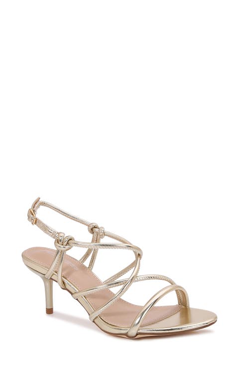 Honesty Strappy Kitten Heel Sandal (Women)
