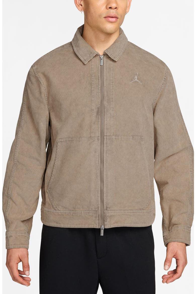 MJ Flight Club Corduroy Chore Jacket, Main, color, KHAKI/ KHAKI