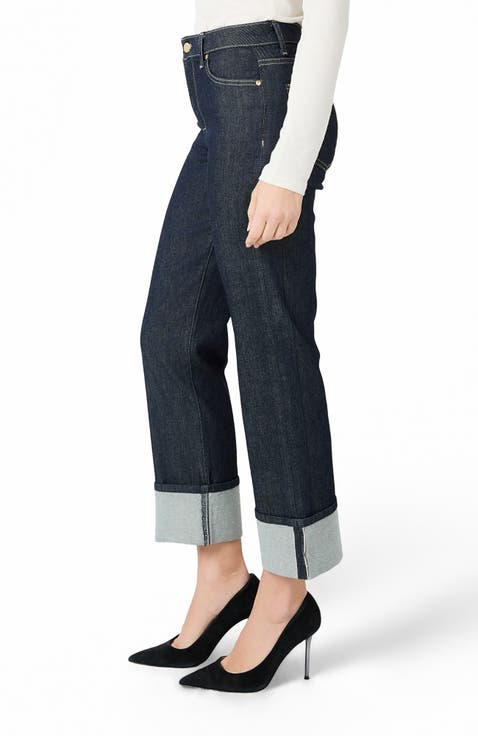 Cali Cuff Full Straight Jeans