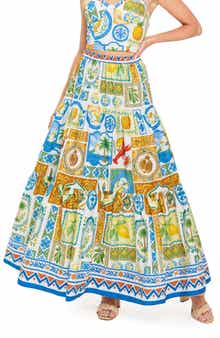 Tiered Maxi Skirt
