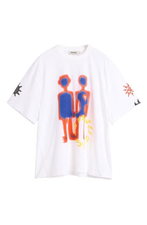 Robot Graphic T-Shirt