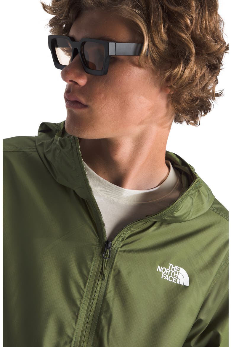 Cyclone WindWall Water Repellent Jacket, Alternate, color, WOODLAND GREEN