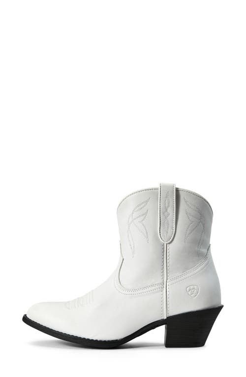 Ariat Darlin Short Western Boot In White