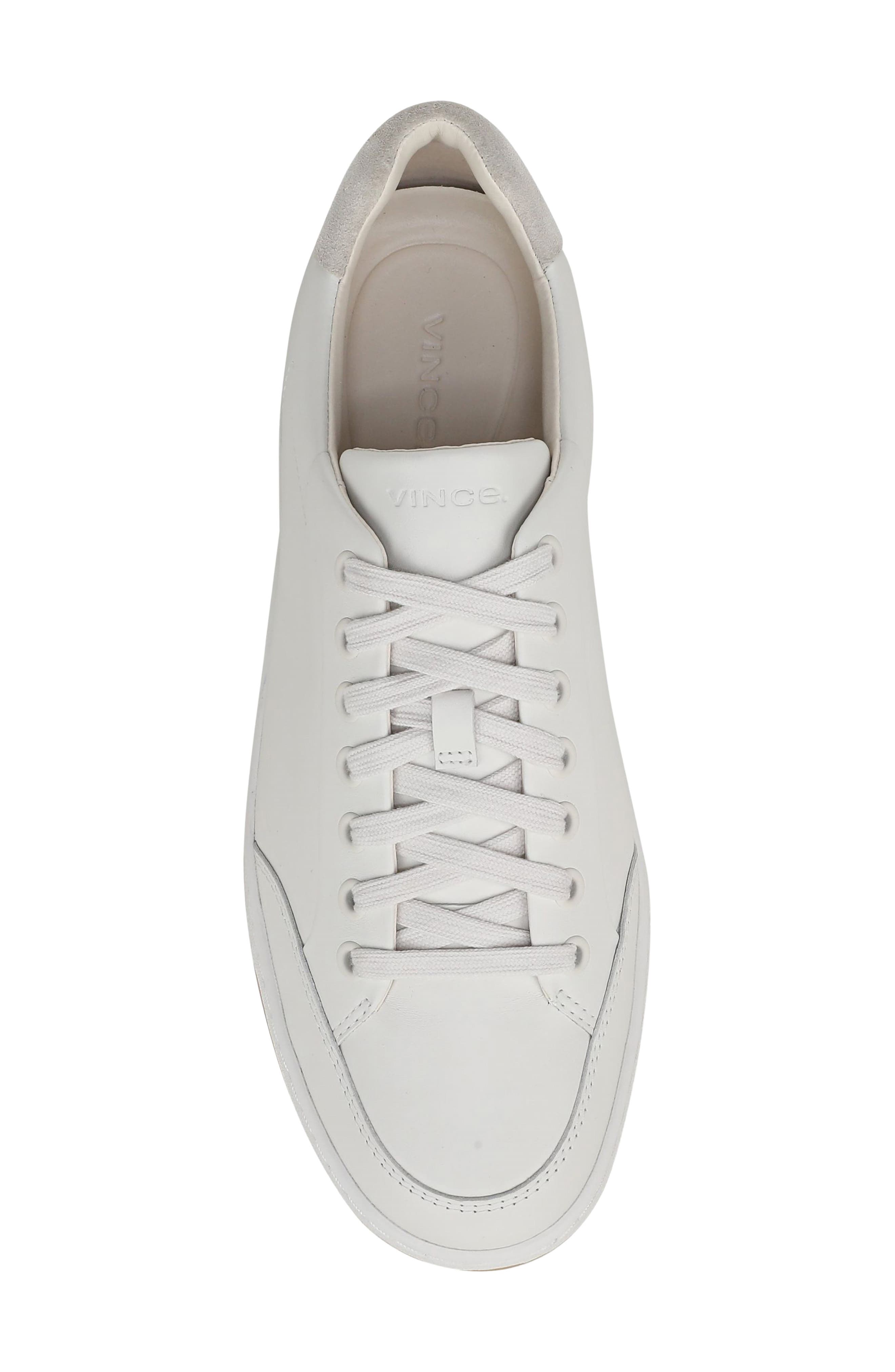 Caspian Sneaker, Alternate, color, CHALK WHITE