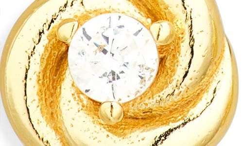 Argento Vivo Set Of 2 Assorted Stud Earrings In Gold