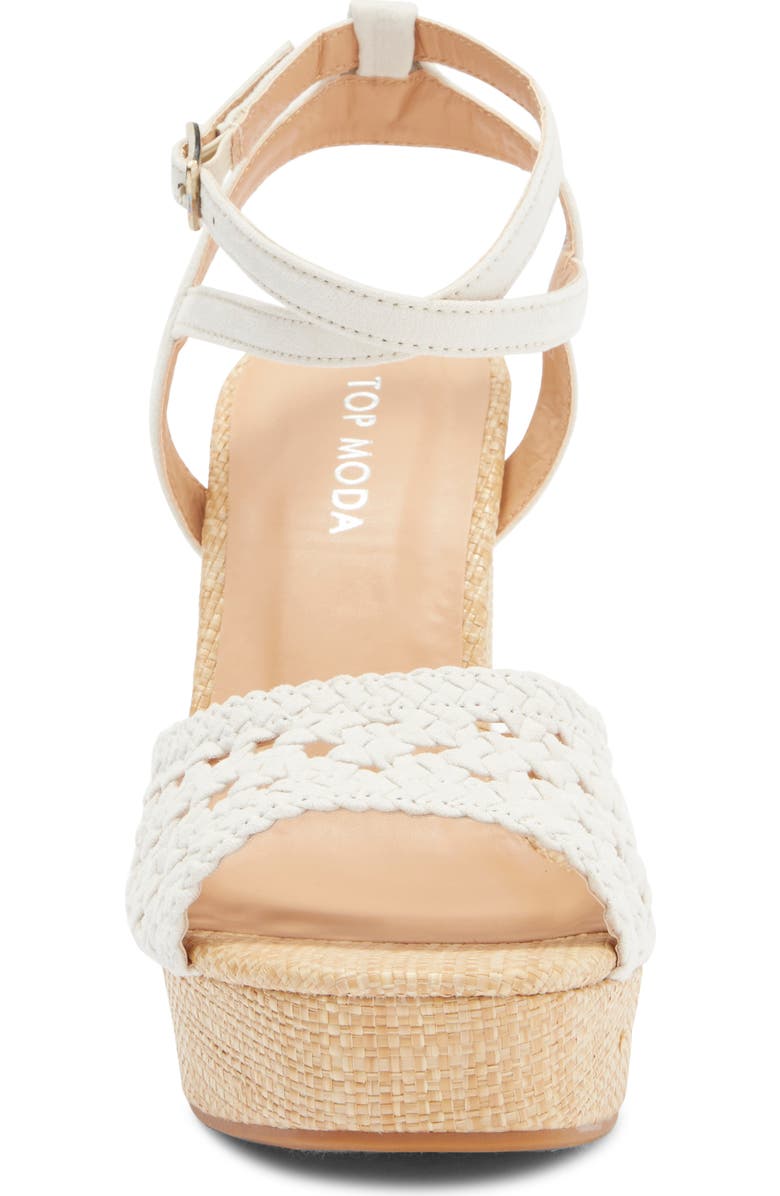 TOP GUY SHOES Eleanor Platform Sandal, Alternate, color,