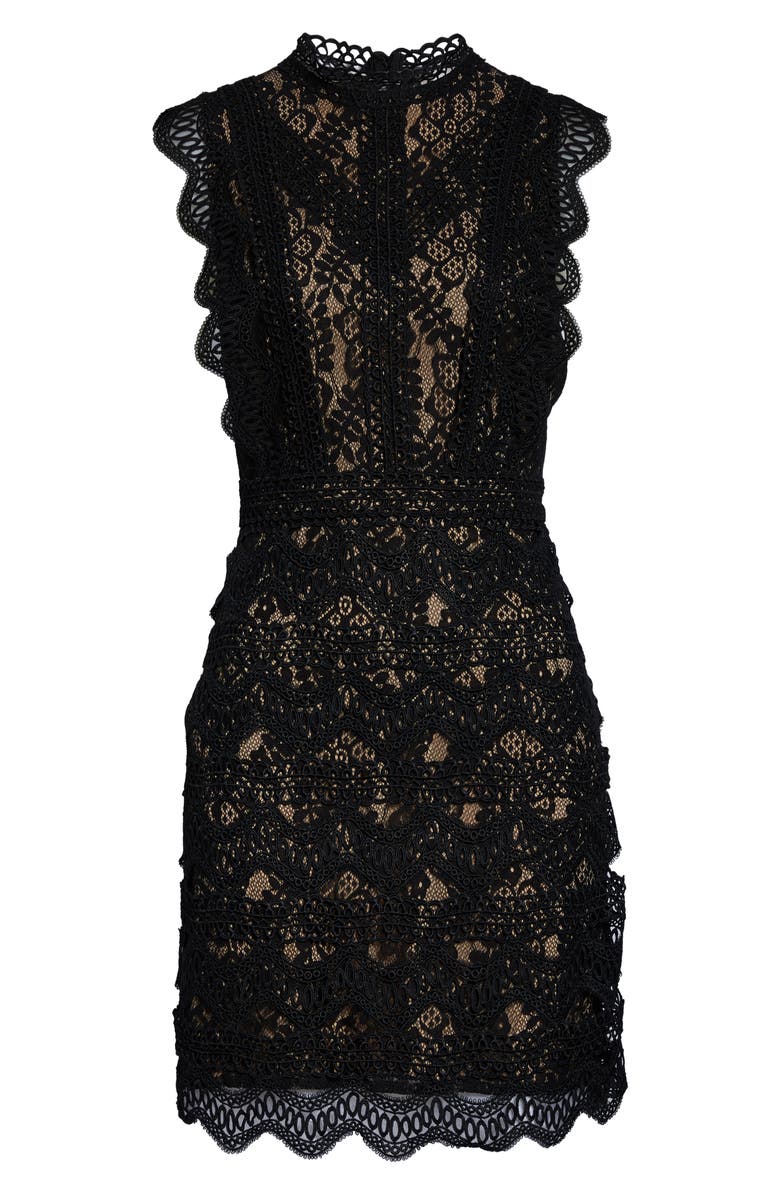 Chelsea28 Chelsea 28 Sleeveless Allover Lace Sheath Dress, Alternate, color, 