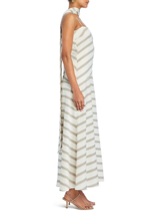 Ser.o.ya Kaia Satin Maxi Dress In White