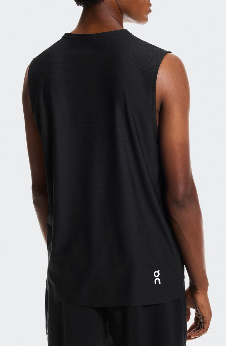On Court Performance Tennis Tank, Alternate, color, Black