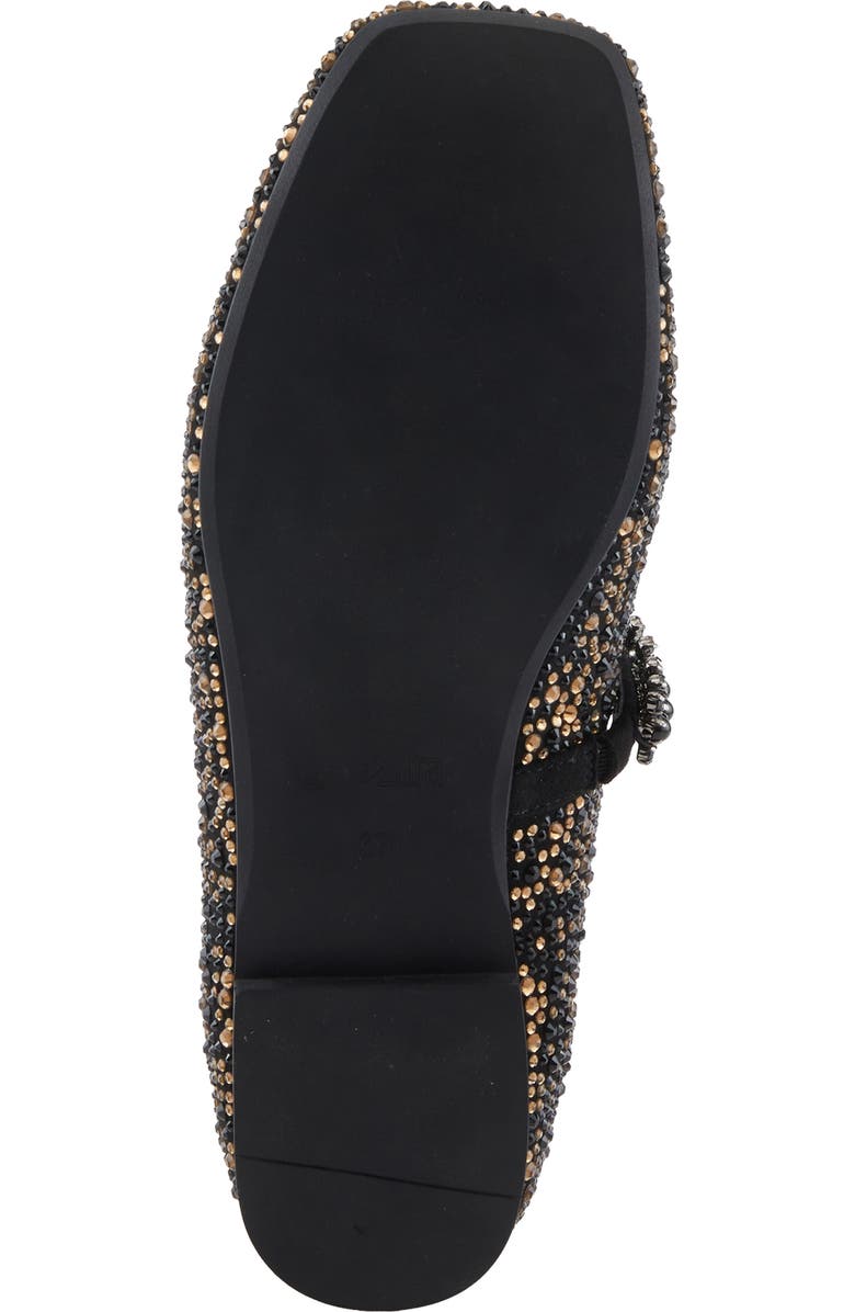 AZURA BY SPRING STEP Kailyn Mary Jane Flat, Alternate, color, Black Multi