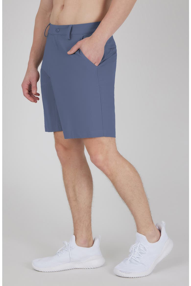 Warp Hillcrest 8-Inch Shorts, Alternate, color, INDIGO COAST