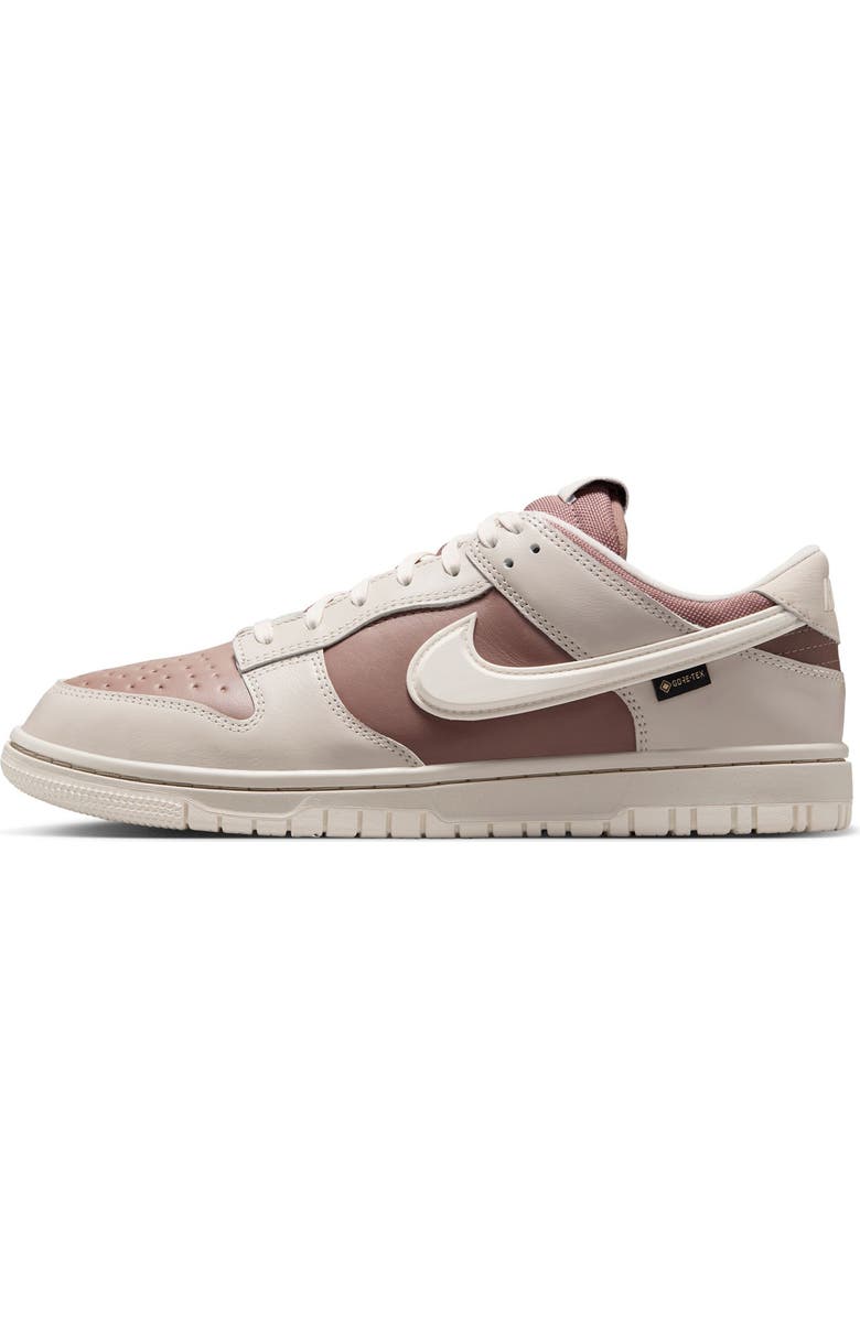 Nike Dunk Low Gore-Tex<sup>®</sup> Waterproof Basketball Sneaker, Alternate, color, Light Bone/ Sail