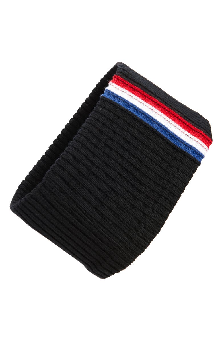 Moncler Grenoble Après Ski Virgin Wool Rib Headband, Main, color, 