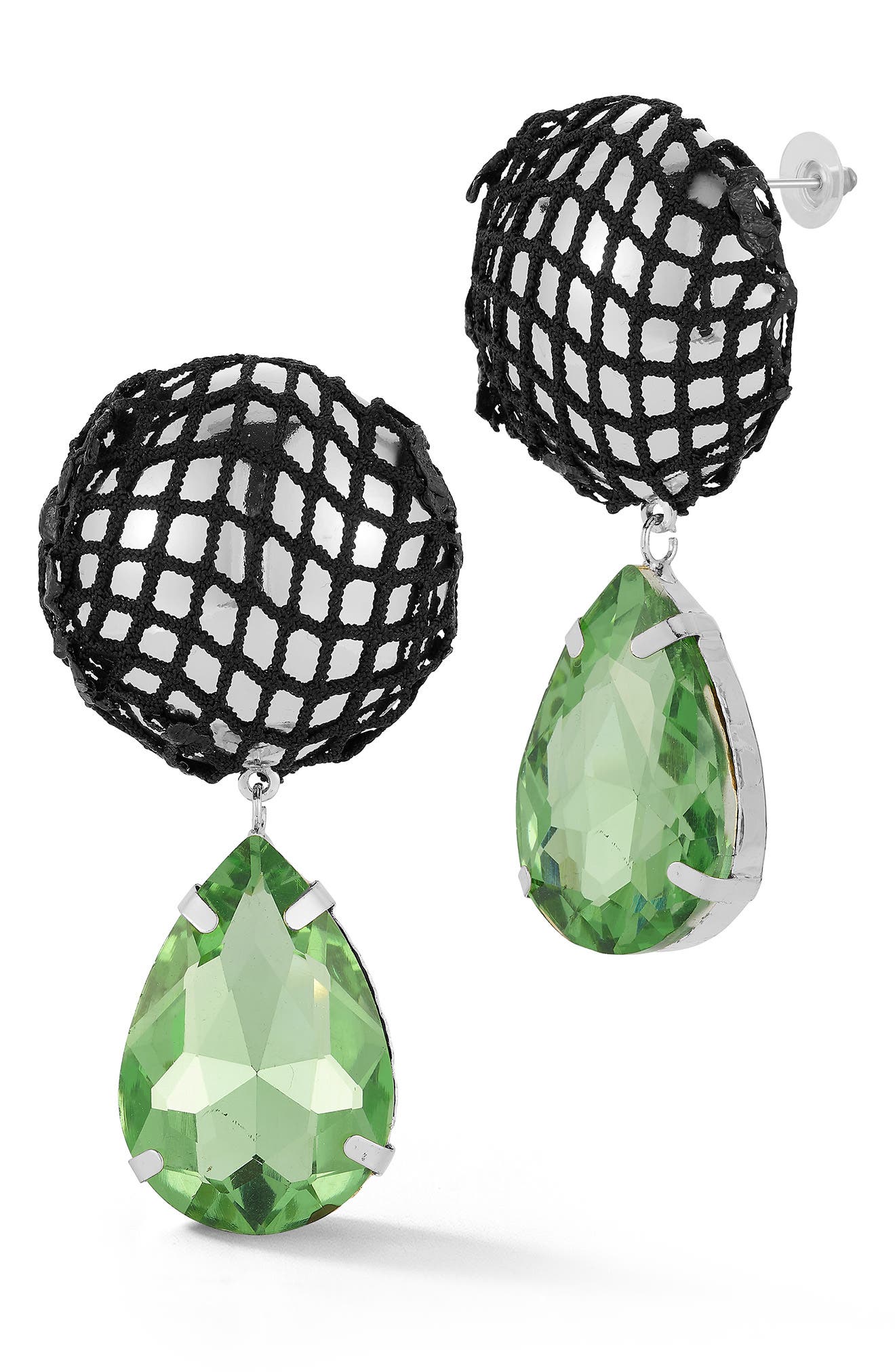 Fishnet Drop Earrings